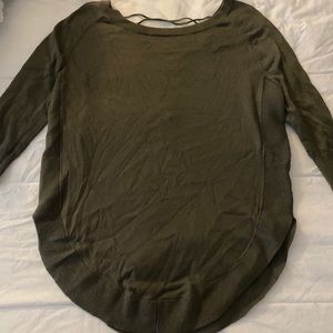 Express Cross back sweater